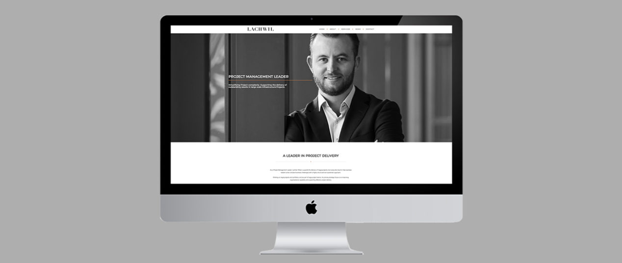 Lachlan Wilson Website Design