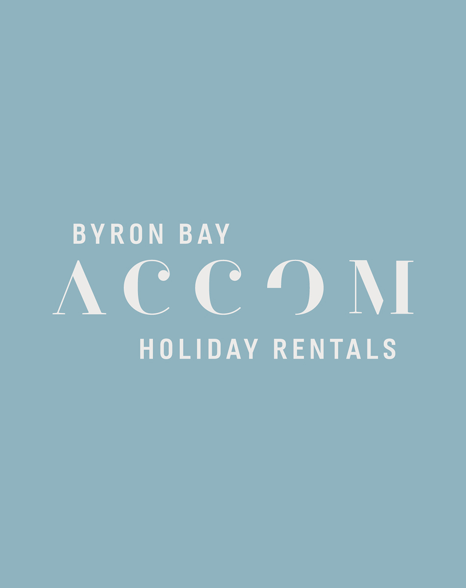 Byron Bay Accom Holiday Rentals Logo